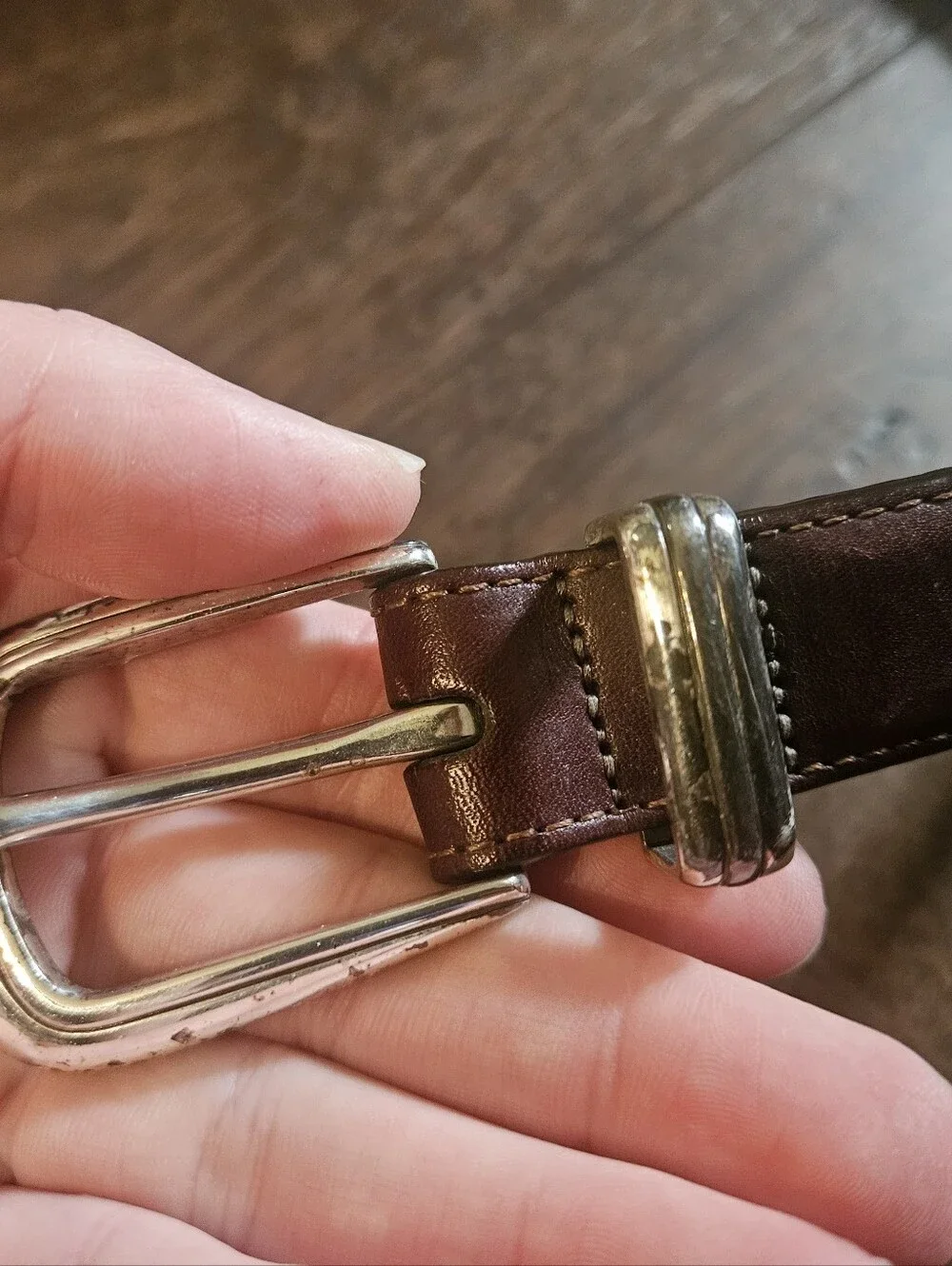 Onyx Brighton Men’s Golf Belt Sz 32 Brown Used Condition Belt Shows Some Use.  I